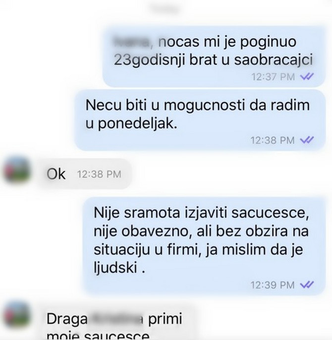 Prepiska je obišla Tviter