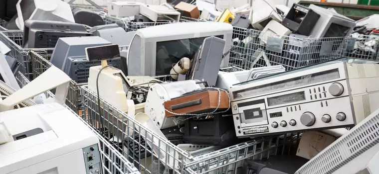 Produkujemy coraz więcej elektrośmieci. Recykling nie nadąża