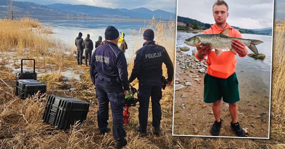 Zaginięcie Kamila z Jeleniej Góry: Policjanci poszukują w pobliżu zbiornika Sosnówka
