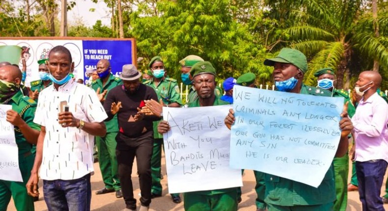 Ondo farmers, drivers support Akeredolu, want herdsmen out of forest reserves (Punch)