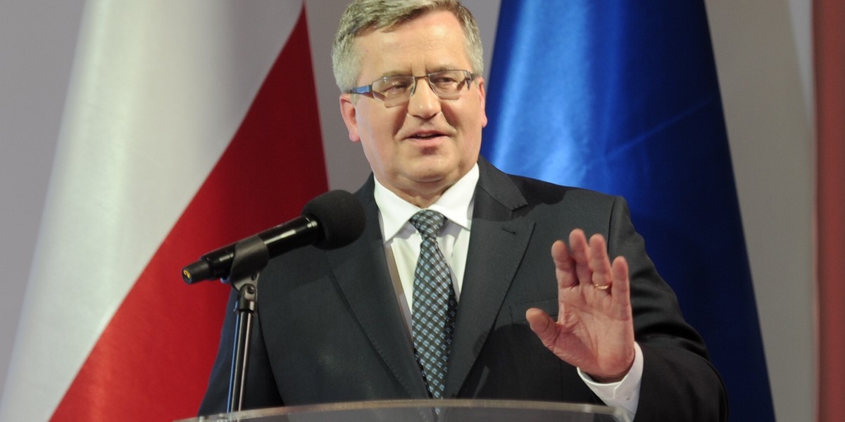 Bronisław Komorowski.