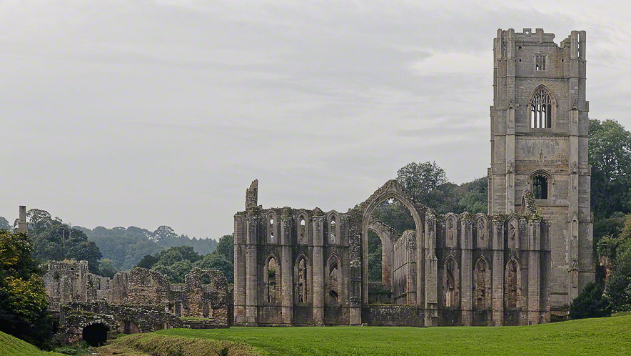 Ruiny Fountains Abbey