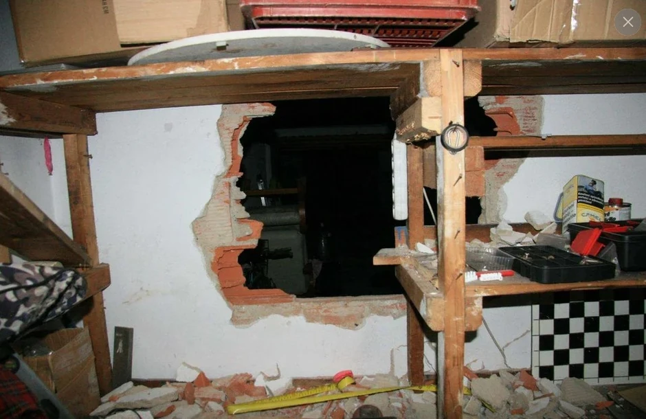 Garaža iz koje je provaljeno