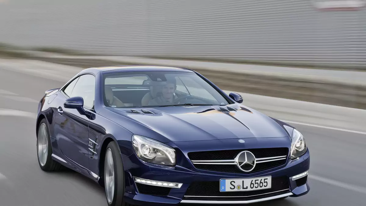 Mercedes SL 65 AMG: szybka gwiazda