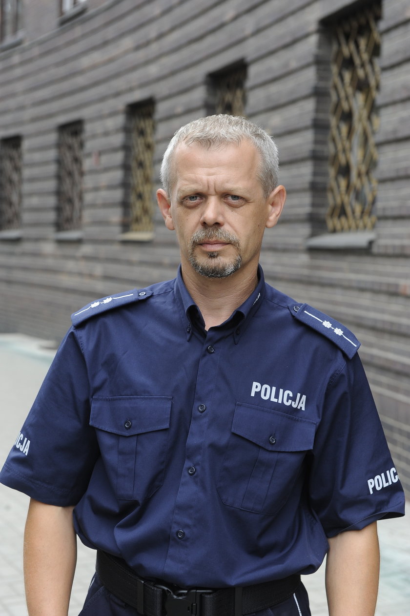 Paweł Petrykowski (45 l.), rzecznik dolnośląskiej policji