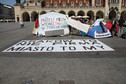 Protest Rynek Główny.FOT. Jacek Krawczyk/Onet