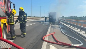 Požar na autobusu