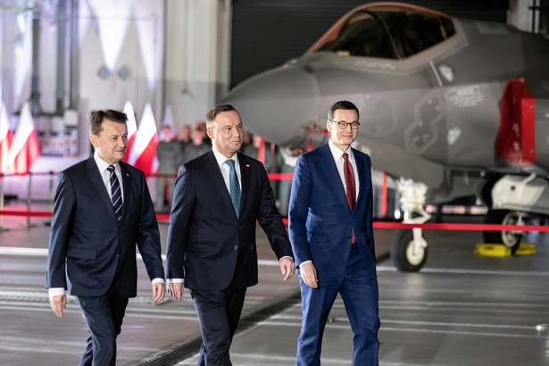 Mariusz Błaszczak, Andrzej Duda, Mateusz Morawiecki