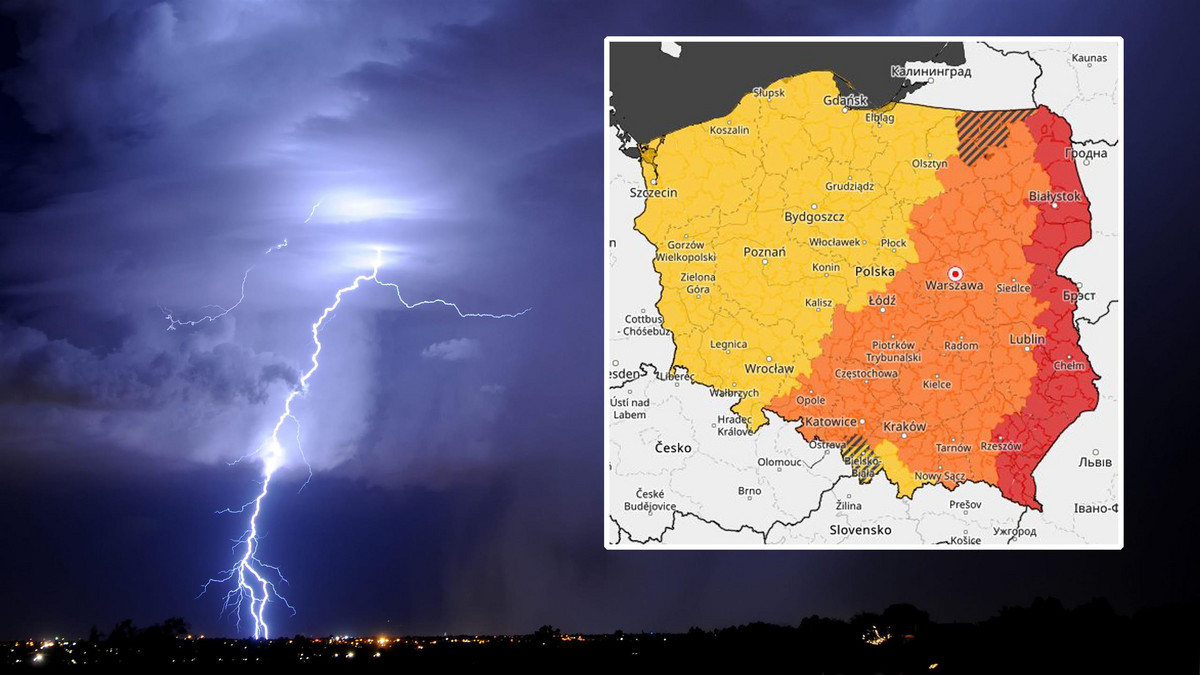 W czwartek czekają nas ekstremalne warunki. Cała Polska objęta ostrzeżeniami IMGW