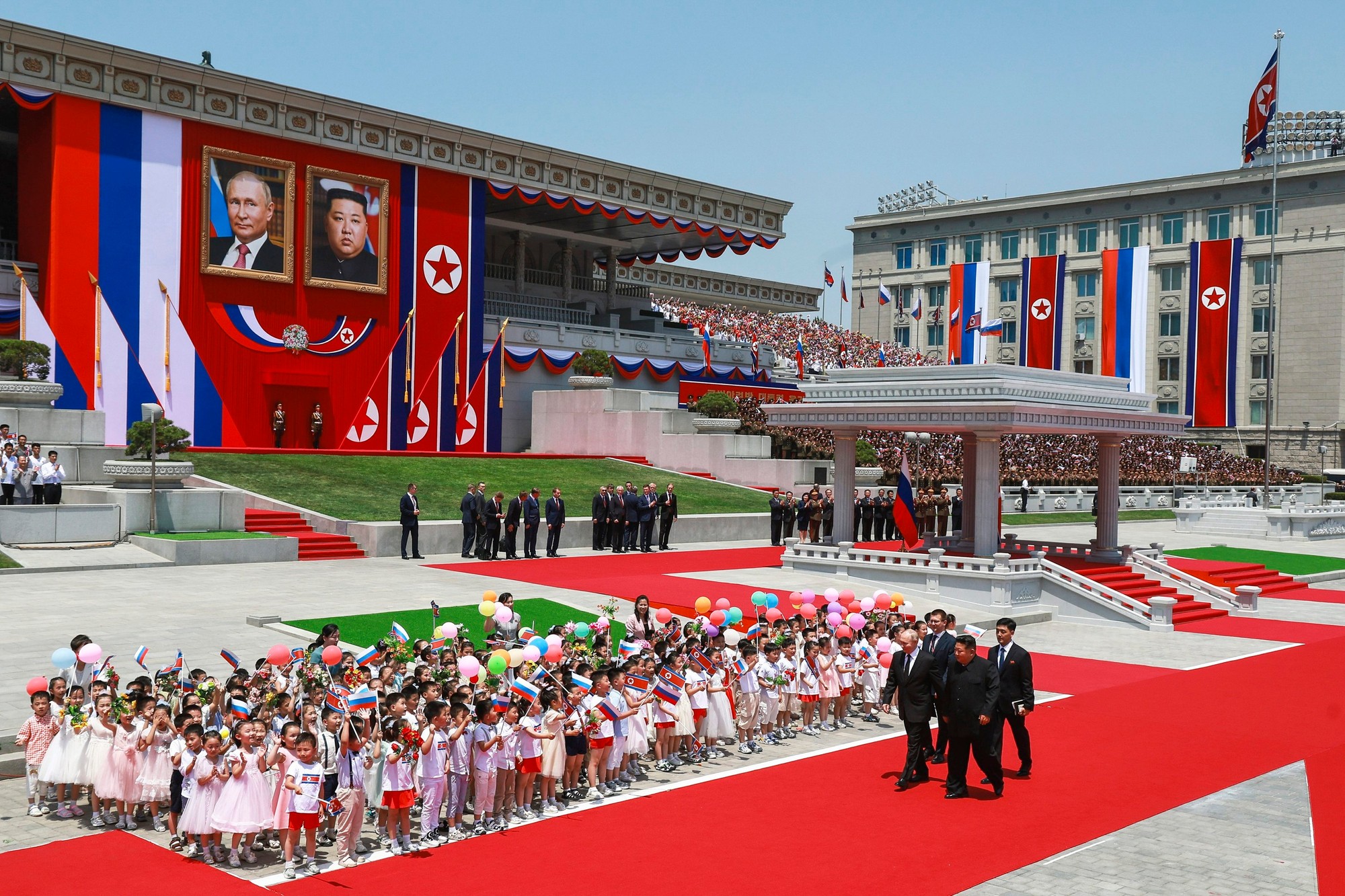 Ruský prezident Vladimir Putin navštívil Severnú Kóreu.