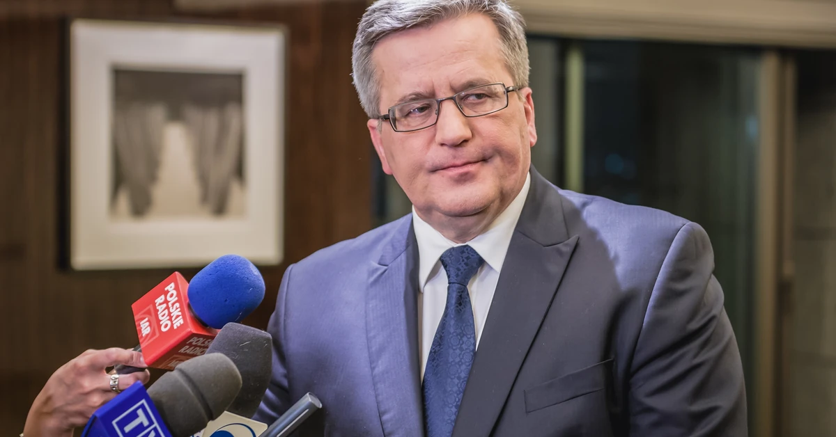 Tym chwali się Bronisław Komorowski. Były prezydent jest dumny "z dubletu do kaczorów"
