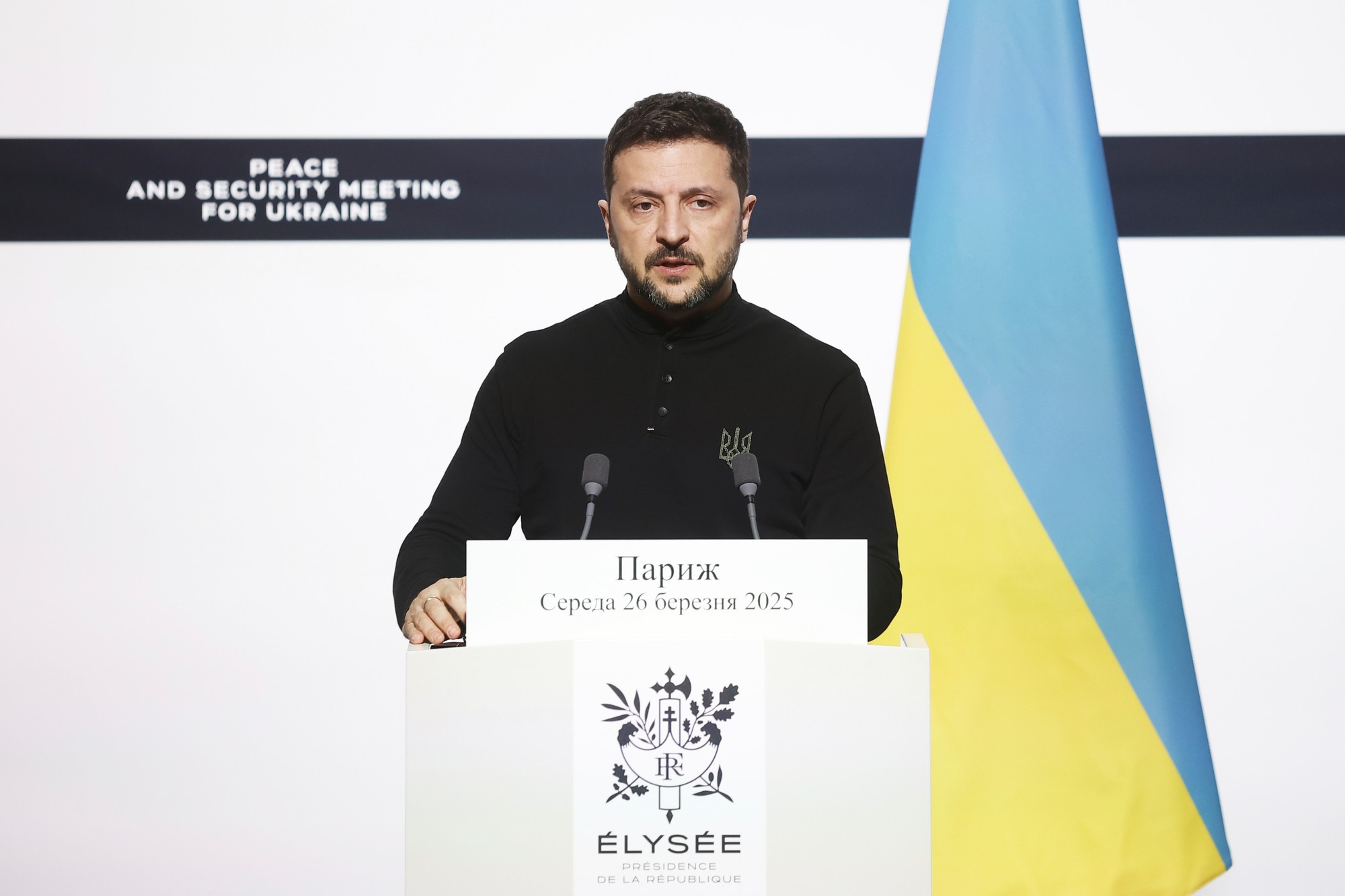 Volodymyr Zelenskyj vo Francúzsku.