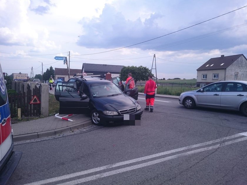 Folwark: kolizja z udziałem auta z prezydenckiej kolumny