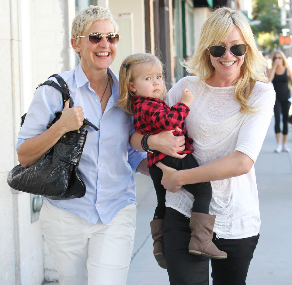 Ellen DeGeneres i Portia De Rossi