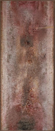 Hilary Krzysztofiak, Kompozycja (Okaleczony obraz), 1964