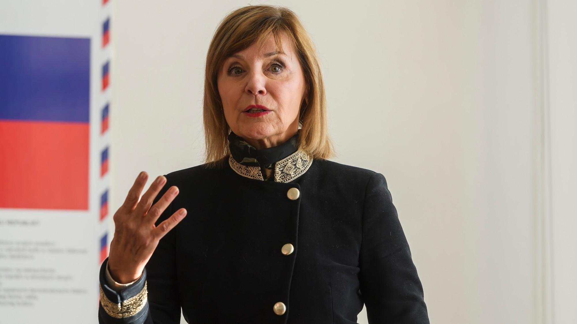 Slovenská moderátorka Alena Heribanová.