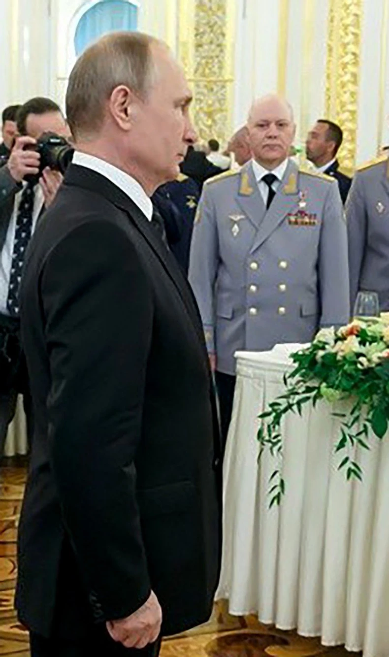 Igor Korobov i Vladimir Putin