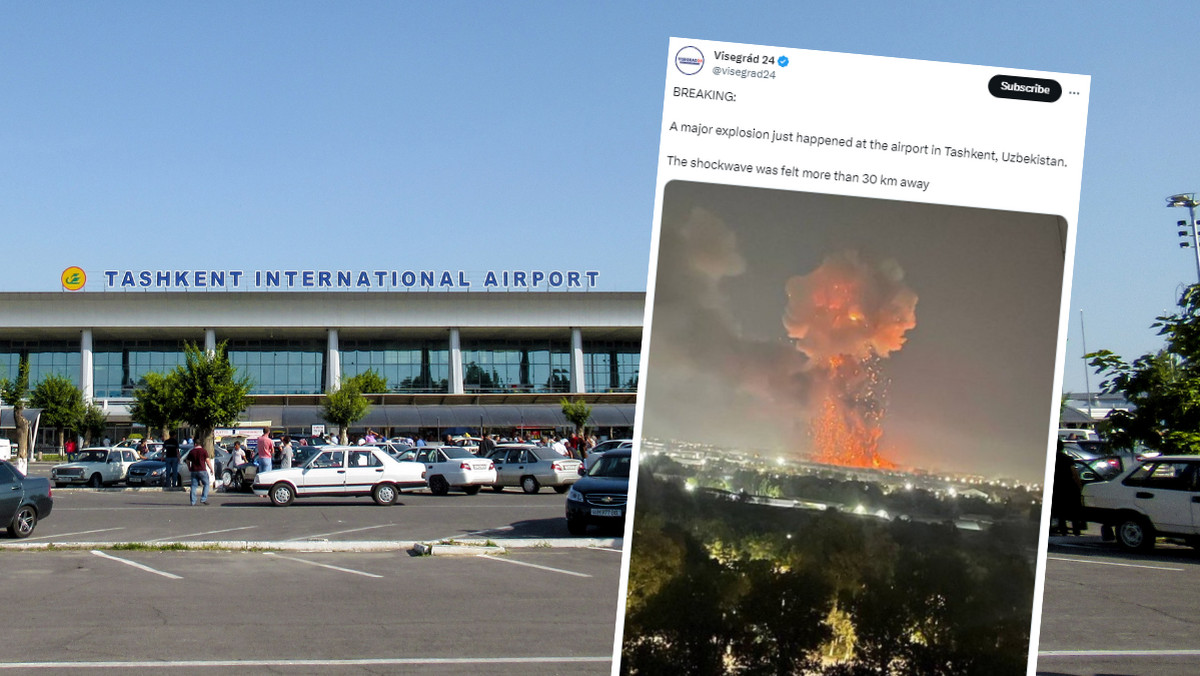 Eksplozja w pobliżu lotniska w Uzbekistanie. Jedna ofiara, wielu rannych