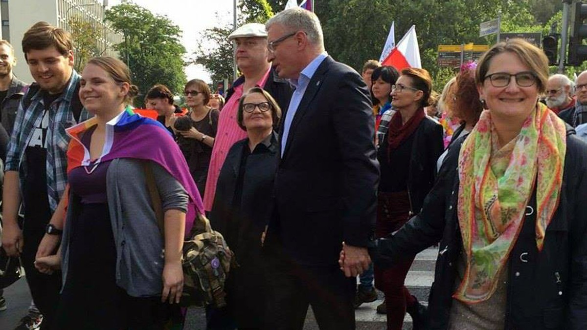 Marsz Równości w Poznaniu. Honorowy patronat prezydenta Jacka Jaśkowiaka