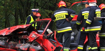 Tragiczny wypadek koło Człuchowa. Nie żyją dwie osoby