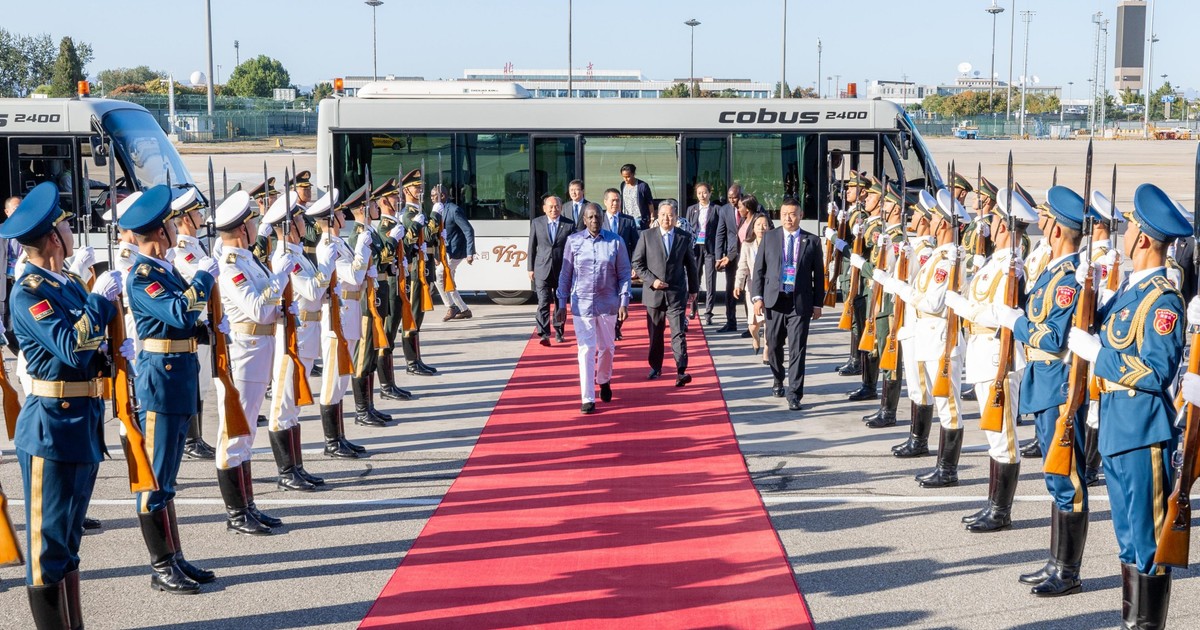 African leaders arrive in China for the third Belt and Road Forum ...
