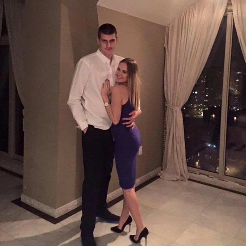 Nikola Jokić i Natalija Maćešić