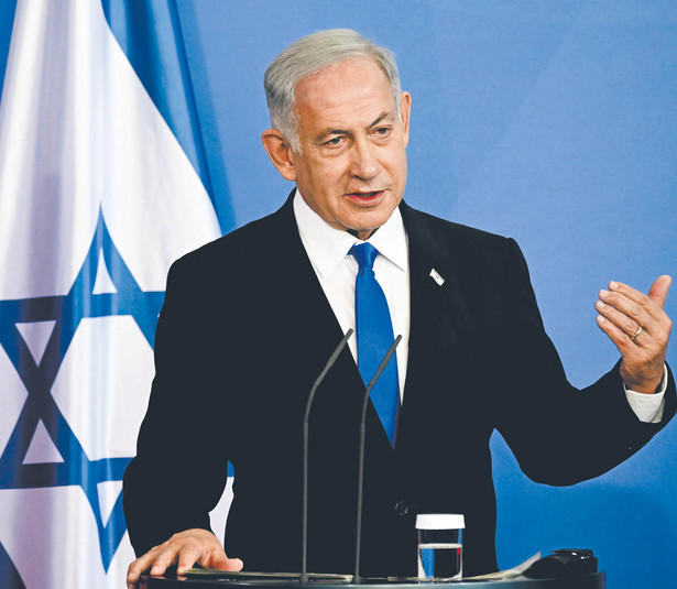 Izrael. Na zdjęciu premier Netanjahu