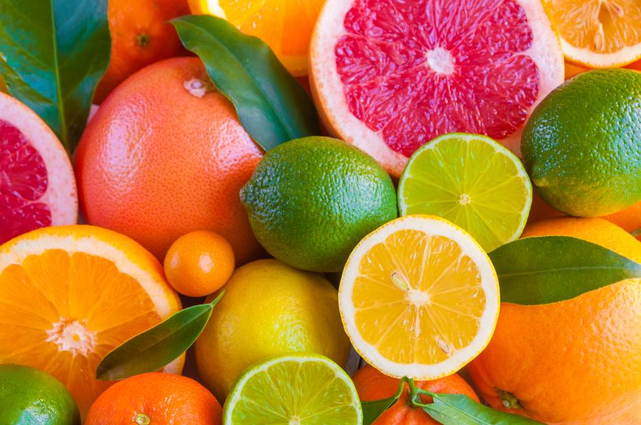 A citrusfélék növelheti a gyomorfekély kialakulását, természetesen csak ha éhgyomorra fogyasztjuk őket / Fotó: Shutterstock