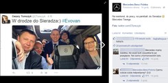 Wpadka ze zdjęciem Ewy Kopacz. 'Mercedes powinien chwalić się tym w Niemczech'