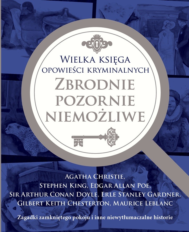 Książka na prezent - "Wielka księga opowieści kryminalnych - Zbrodnie pozornie niemożliwe"