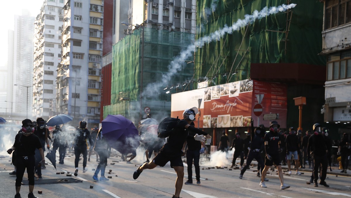 Protesty w Hongkongu