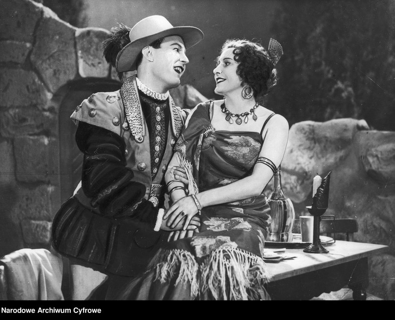 Jan Kiepura w filmie "Kocham wszystkie kobiety", 1935 r.