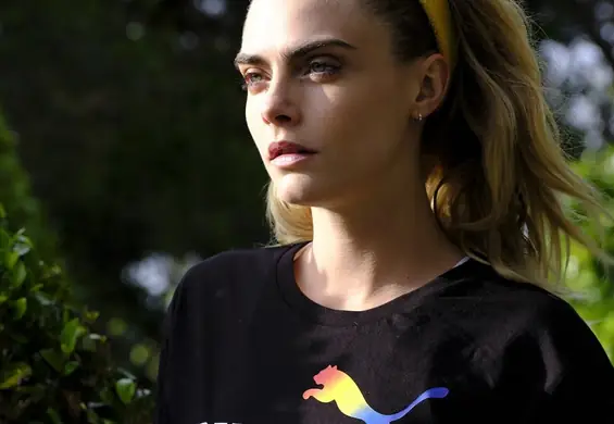 Cara Delevingne w kampanii kolekcji "Puma for Love" z okazji Miesiąca Dumy