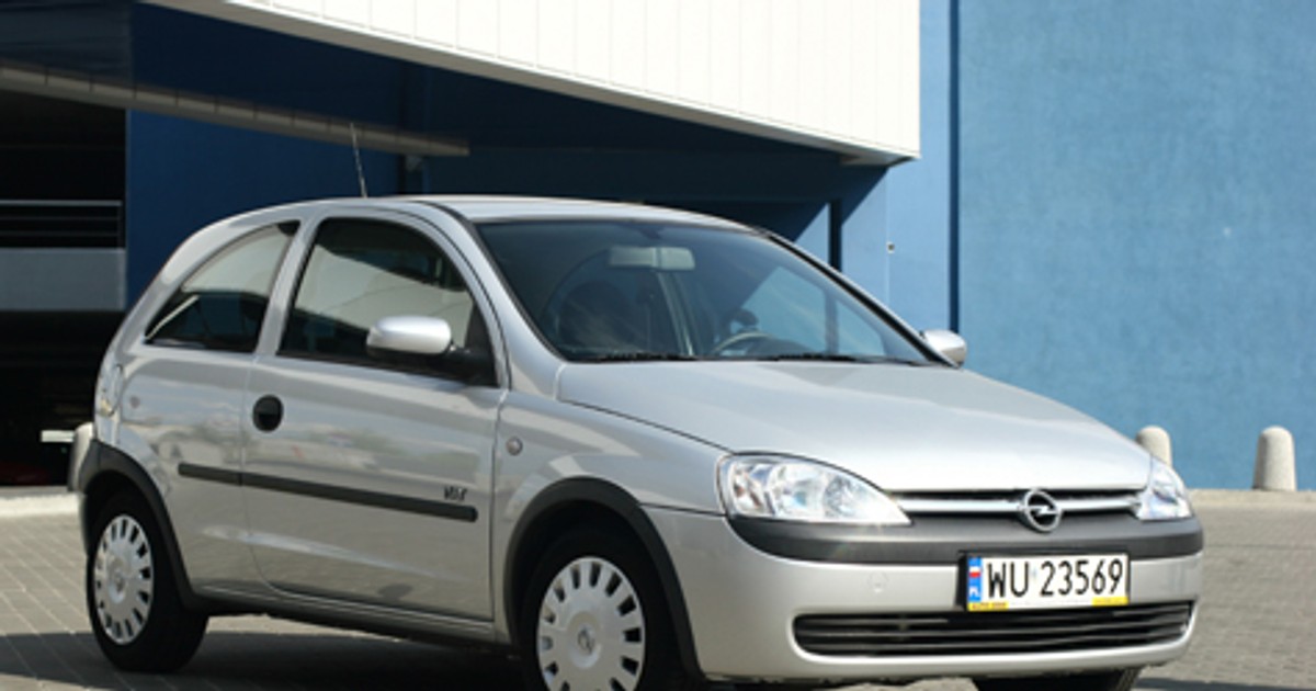 Uzywany Opel Corsa C 1 2 Zalety Przewazaja