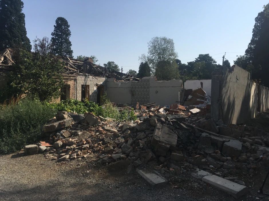 Deo Gandže koji je bio na udaru tokom prošlogodišnjeg rata