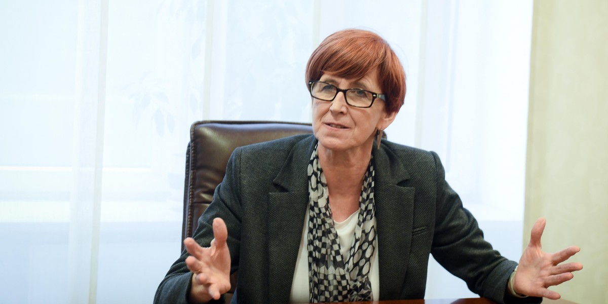 Minister rodziny Elżbieta Rafalska