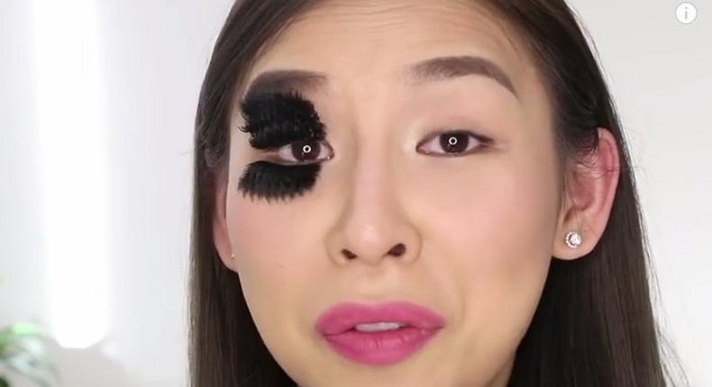 Tina Yong takes on '100 layers of eyelashes'