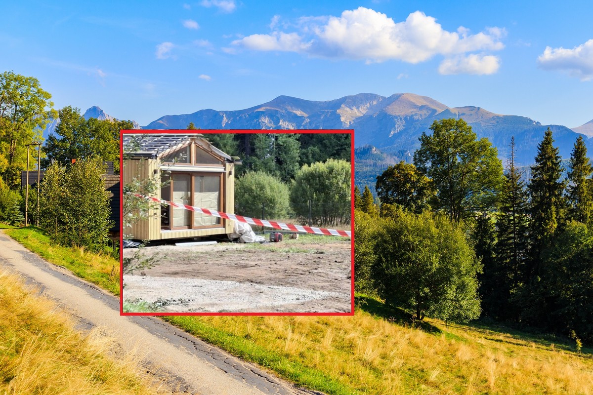 Cud budowlany czy skandal? Dom w Zakopanem pojawił się w nocy