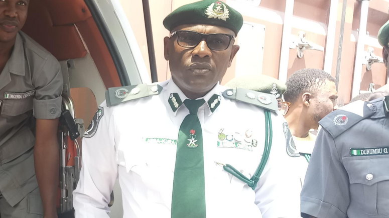 The Customs Area Controller of Apapa Command, Comptroller Mohammed Abba-Kura. [NAN]