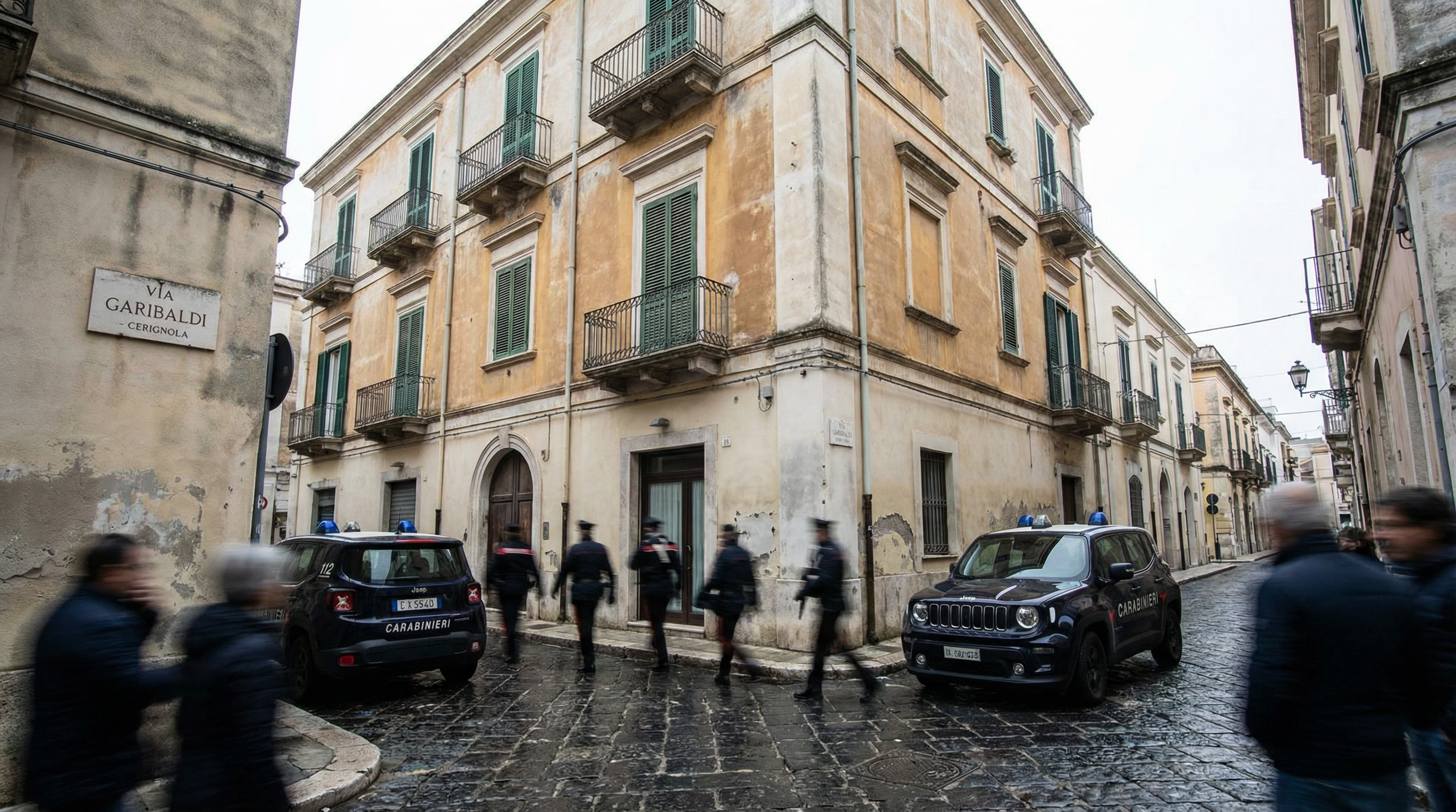 Un 86enne spara al dipendente con una pistola 7,65 e si barrica a Cerignola: arrestato dopo ore di trattative