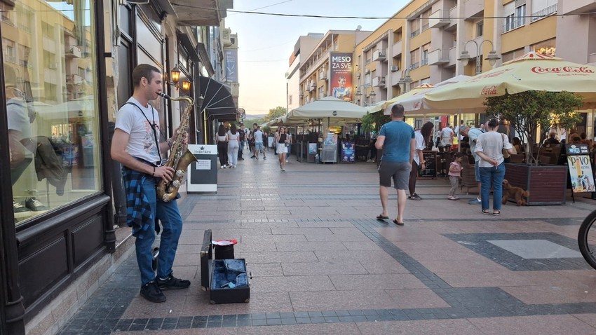 Prvi festival uličnih svirača u Nišu