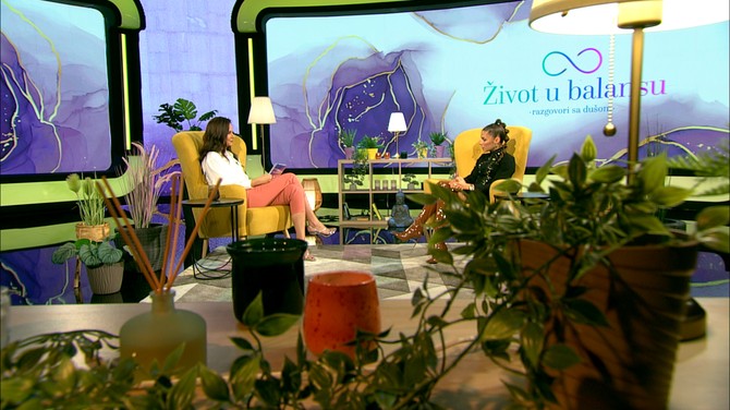 Nastasja Nedimović u emisiji "Život u balansu - razgovori sa dušom" 