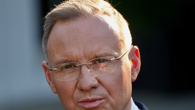 andrzej duda w heritage foundation. to jest think tank kształtujący politykę trumpistów