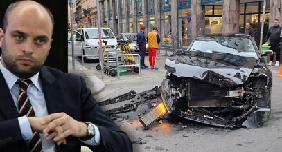 Poważny wypadek z udziałem polskiego ambasadora na Węgrzech. Jego audi wjechało w trolejbus