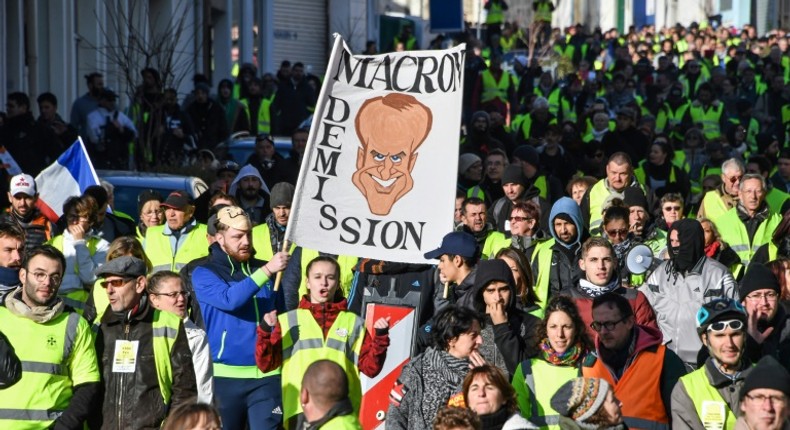 Demonstrations took place in a number of cities across France