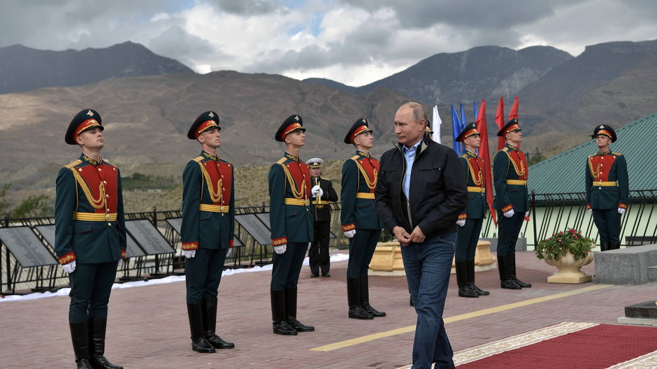 Władimir Putin w Dagestanie w 2019 r.