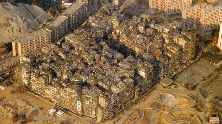 Kowloon Walled City w 1989 r.