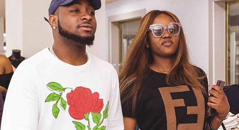 Davido says his wife, Chioma tested positive to Coronavirus.