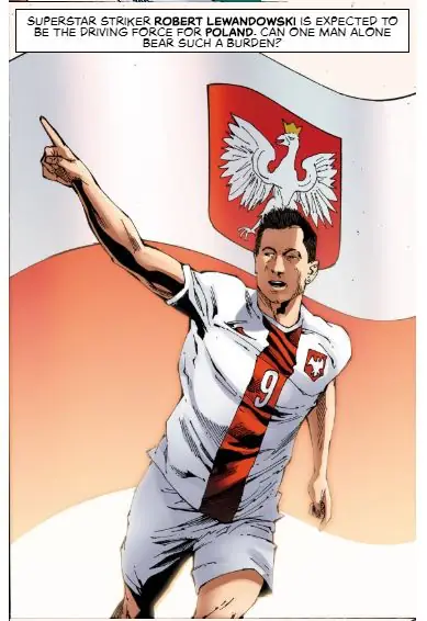 Robert Lewandowski znalazł się w komiksie Marvela i ESPN