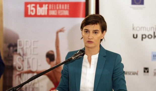 Ana Brnabić Beogradski festival igre TANJUG - SAVA RADOVANOVIC